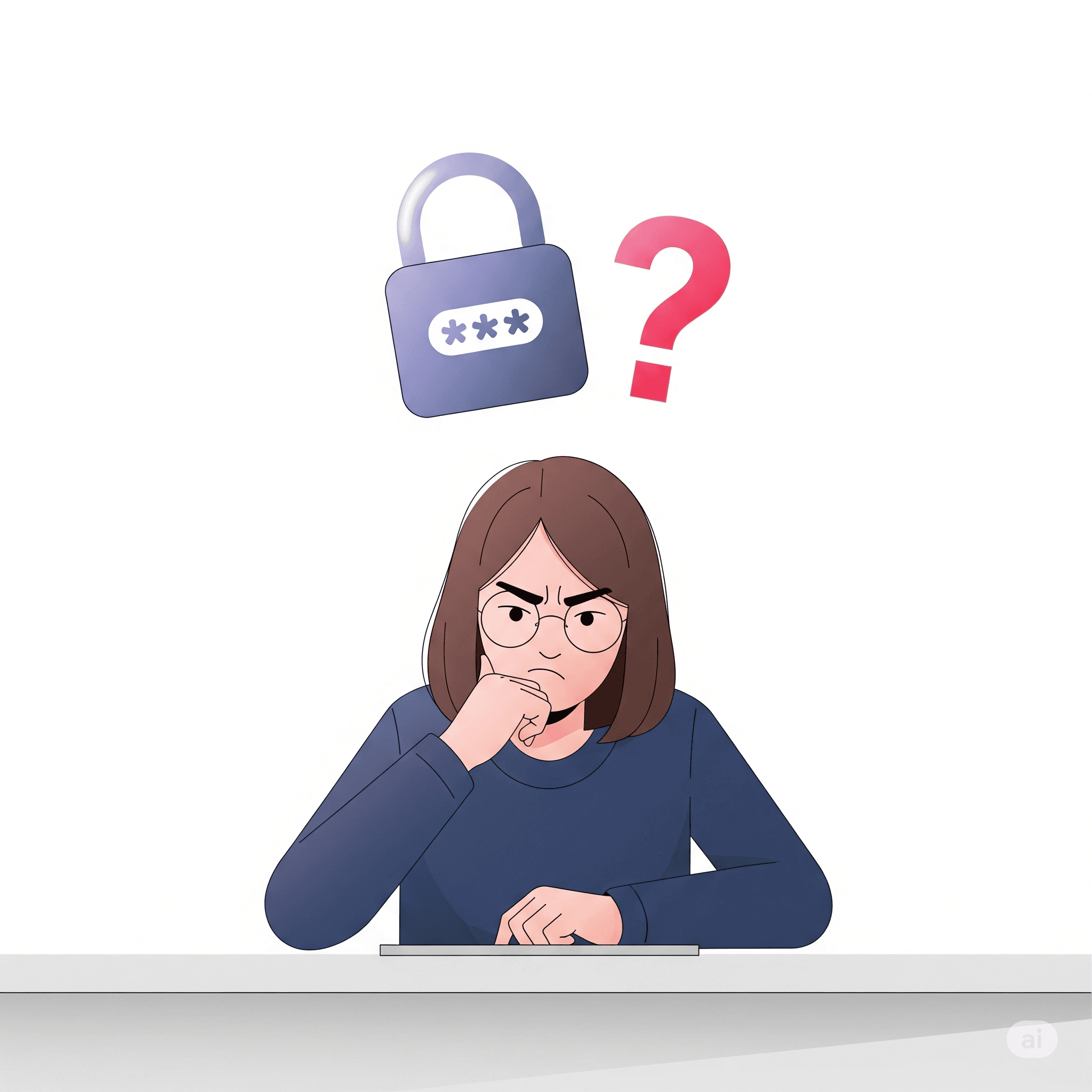 Forgot Password Illustration